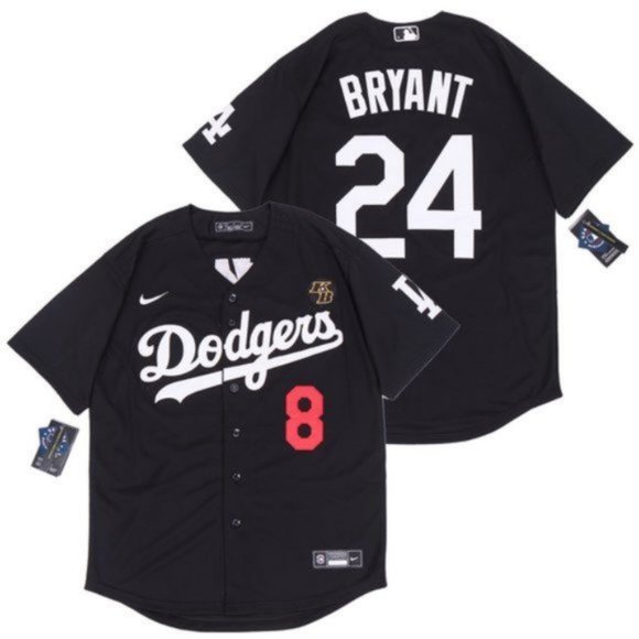 black la dodgers shirt